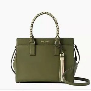 New Kate Spade Cameron Woven Satchel Sapling  $399